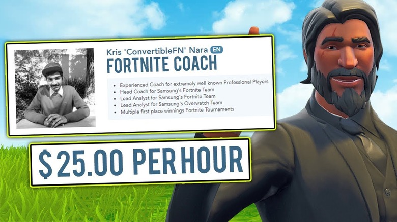 Another Fortnite coach