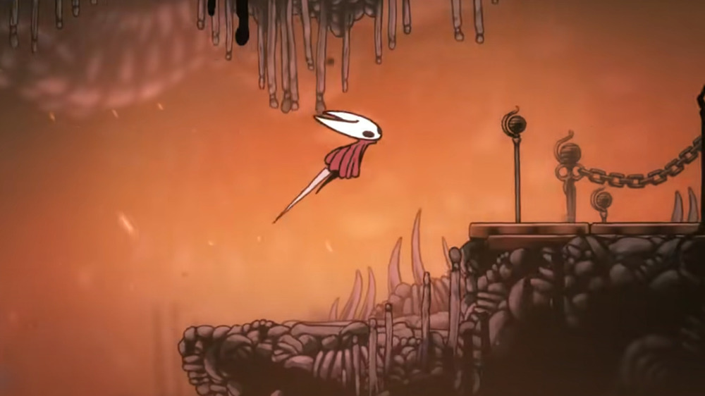 Hornet running through Boneforest