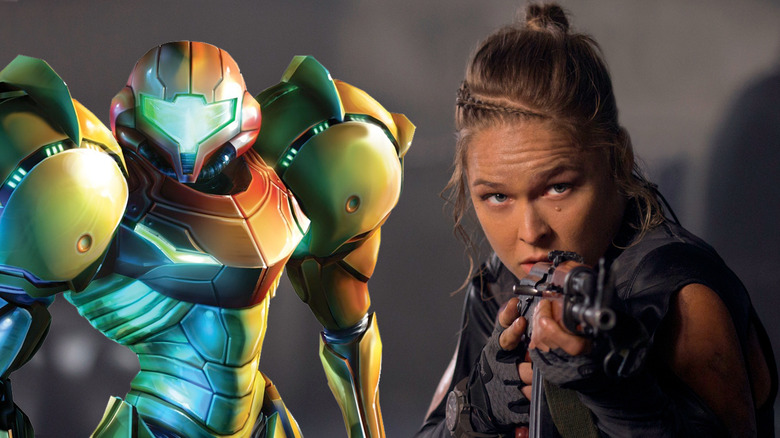 Samus and Ronda Rousey