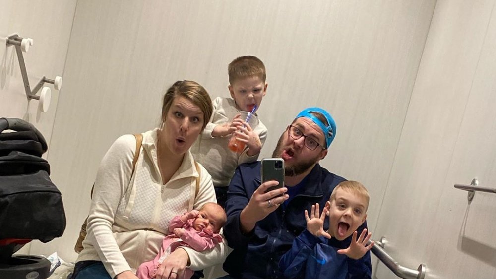 Jonathan Blevins and his family