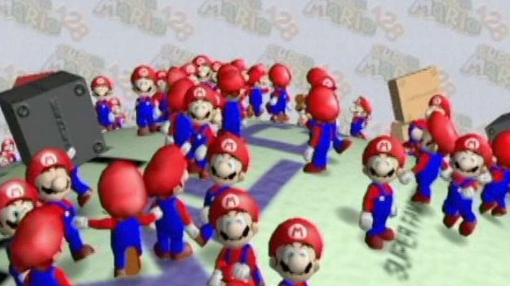 Super Mario 128 tech demo