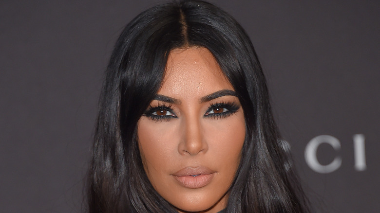 Kim Kardashian close-up