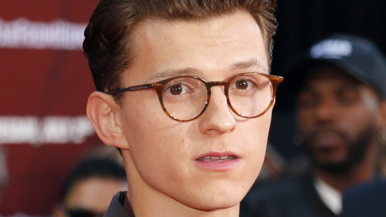 Tom Holland on the red carpet