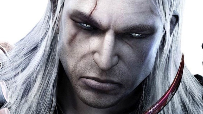 The Witcher Geralt close up