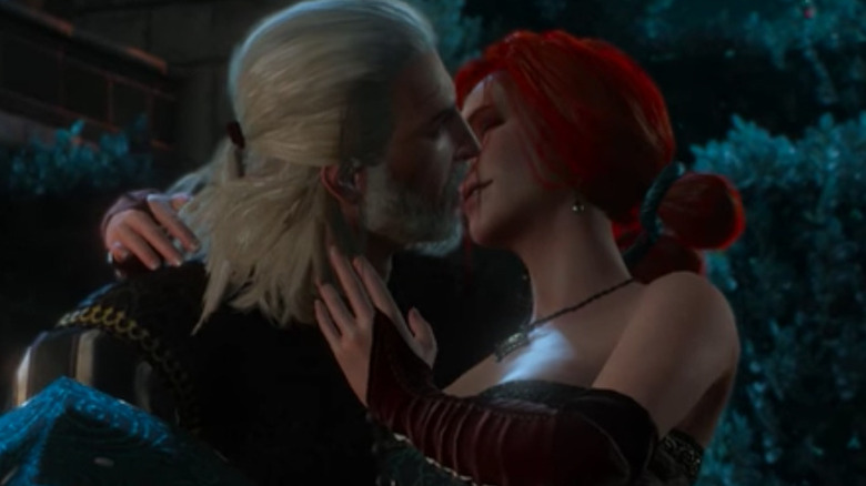 Geralt and Triss