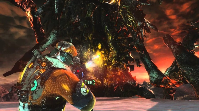 Dead Space 3 Nexus boss fight