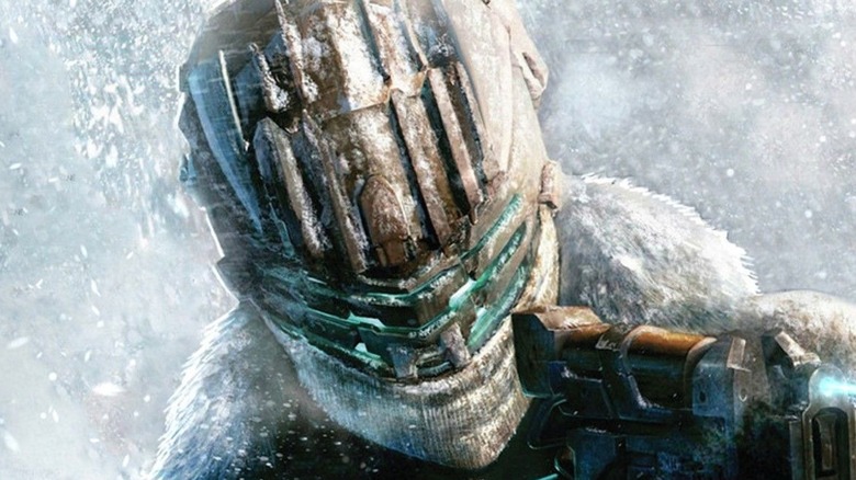 Dead Space 3 Isaac Clarke snow