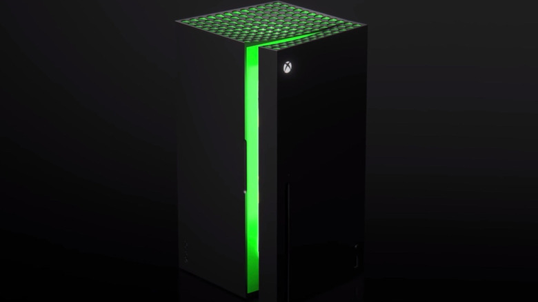 Xbox Mini Fridge Cracked