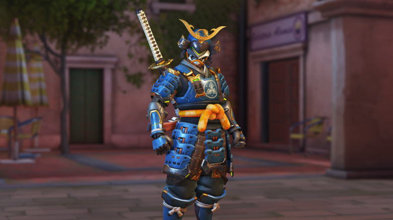 Genji Bushi armor Overwatch