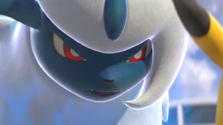 Pokemon Unite Absol in cinematic