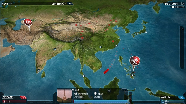 Plague Inc. gameplay