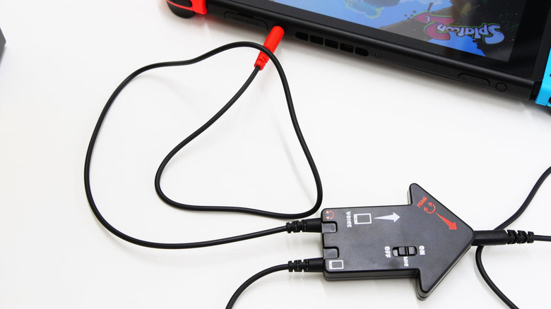 Nintendo Switch chat adapter