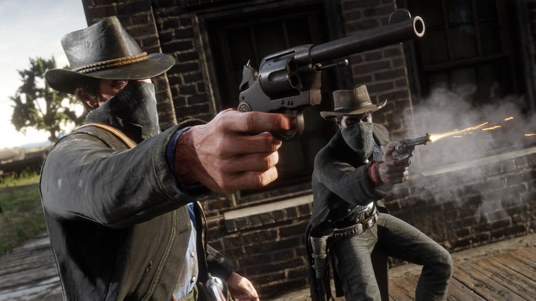 Red Dead 2 shootout