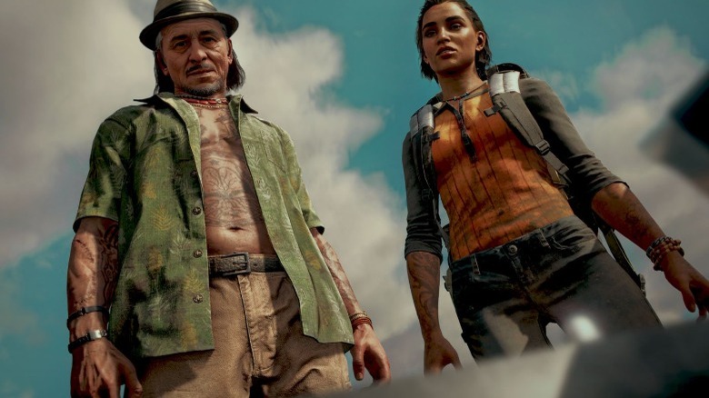 Far Cry 6 looking into grave