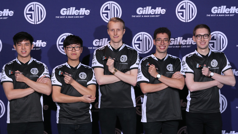TSM posing at event