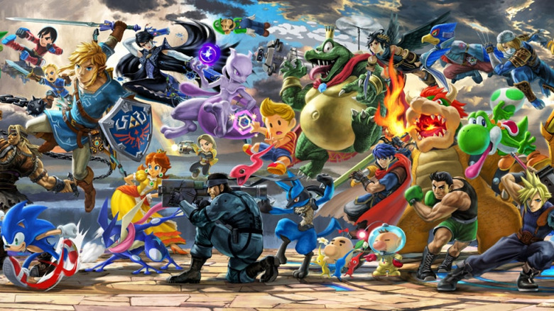 Everyone in Smash Ultimate