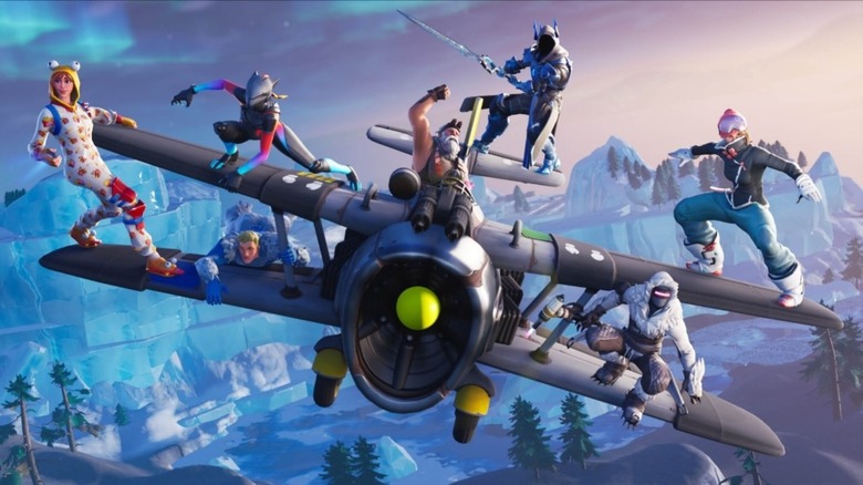 Fortnite plane
