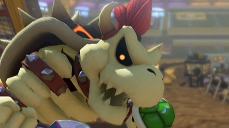 Mario Kart Dry Bowser