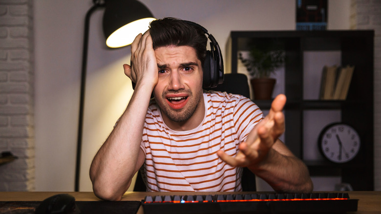 Confused guy