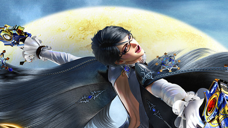 Bayonetta in Bayonetta 2 Art