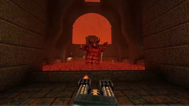 Quake Remaster Gun Devil Guy