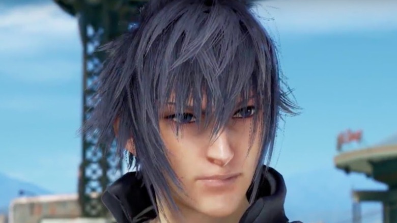 Noctis staring