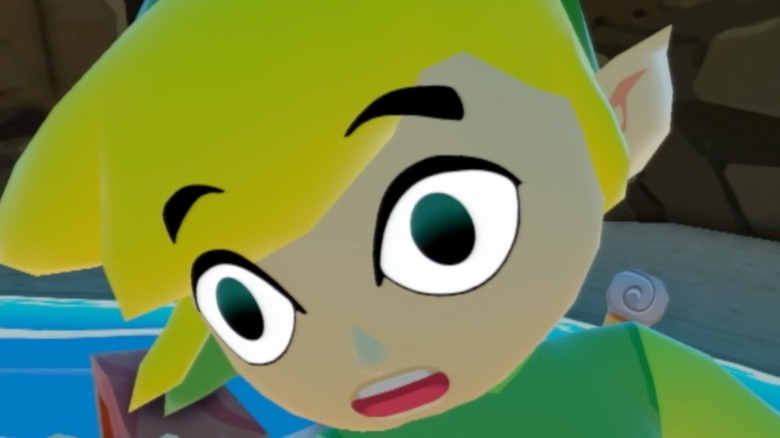 Toon Link shocked