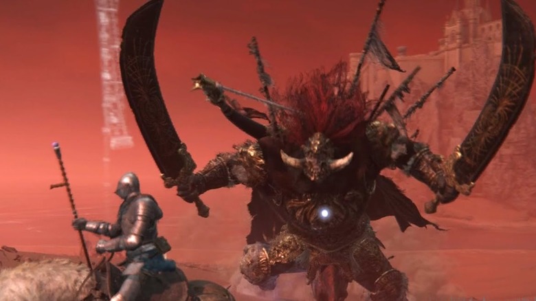 Starscourge Radahn Combat