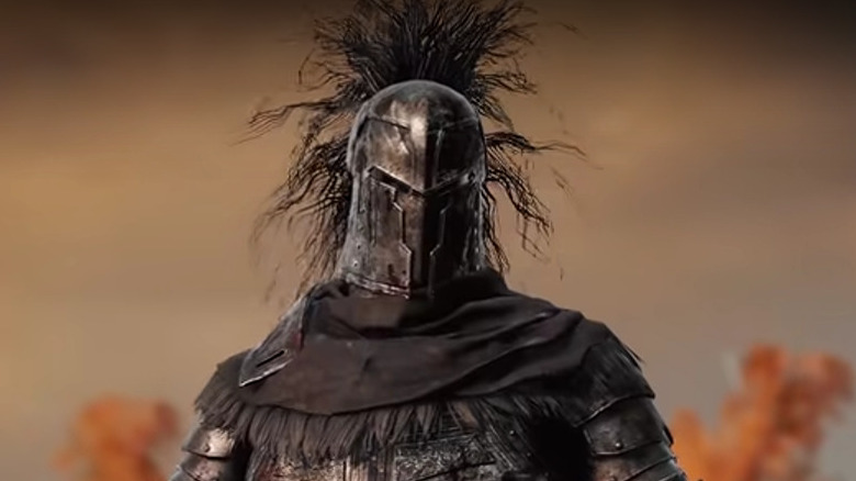 Elden Ring character helmet