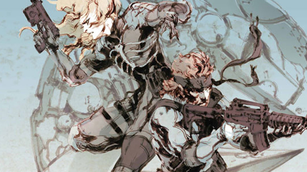 Raiden and Snake art