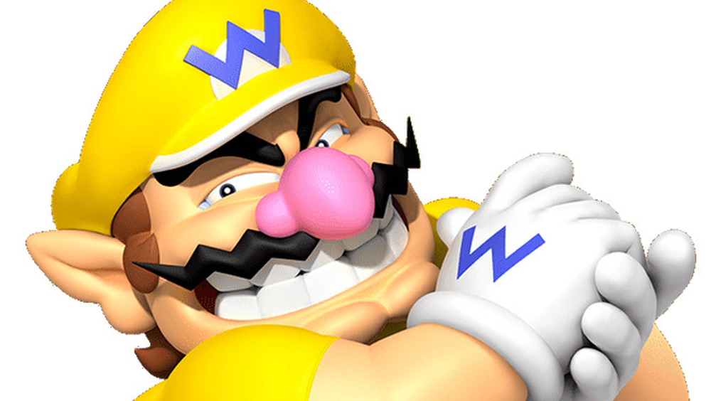 Wario Rubbing Hands Together