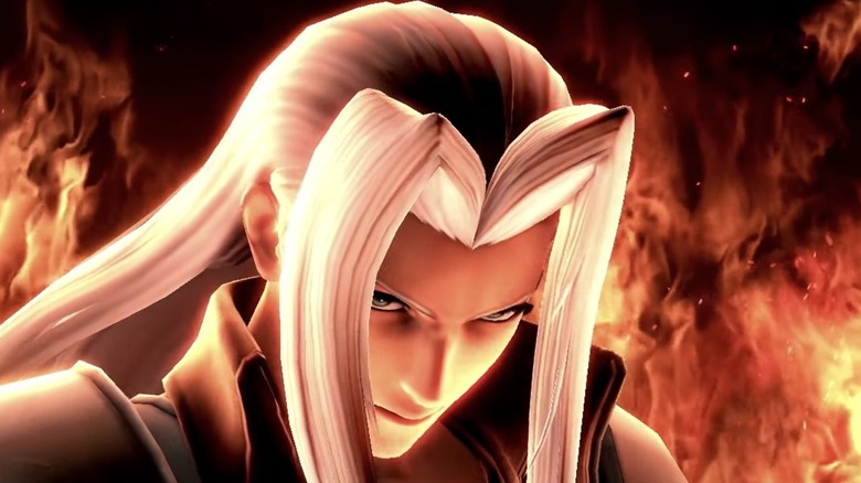 Sephiroth flames