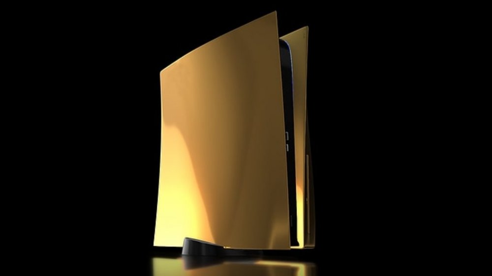 The mother of all Playstations - This PS5 is clad with 30 kg of pure gold  and costs $1.8 million - Luxurylaunches