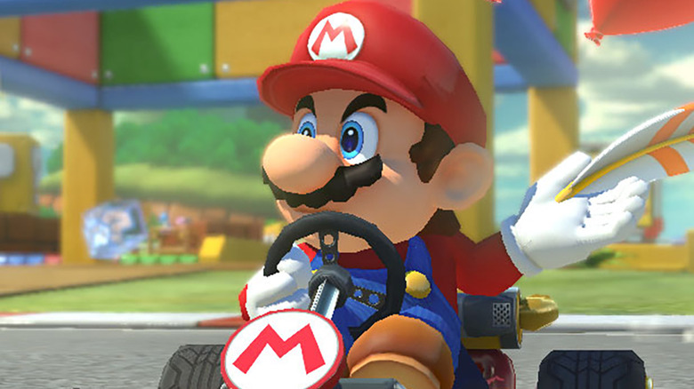 Mario in Mario Kart 8 Deluxe