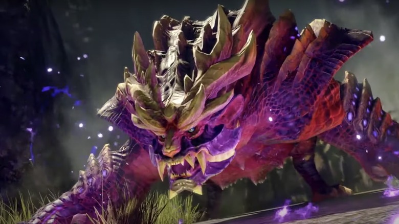 Capcom's Monster Hunter Rise creature