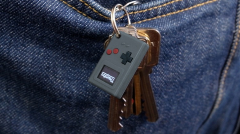 Thumby on keychain jeans