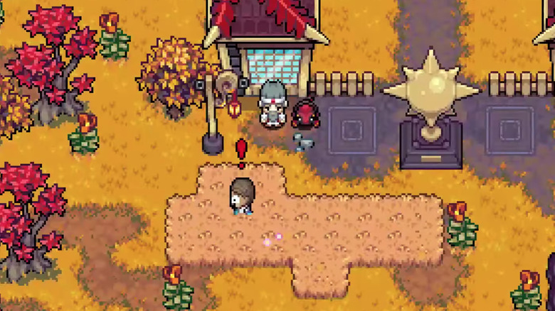 Coromon Protagonist in Autumn Town