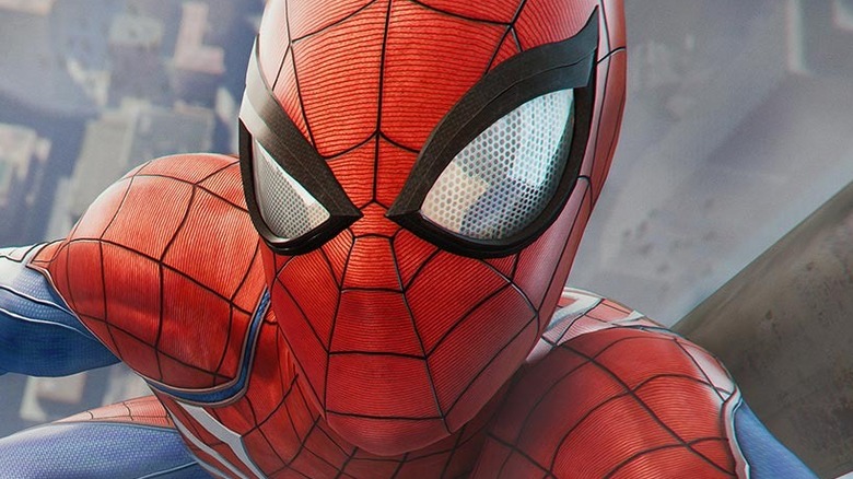 Marvel's Spider-Man closeup