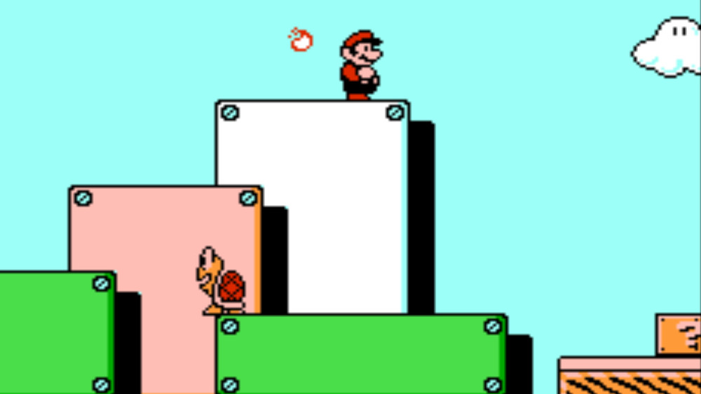 Mario and koopa