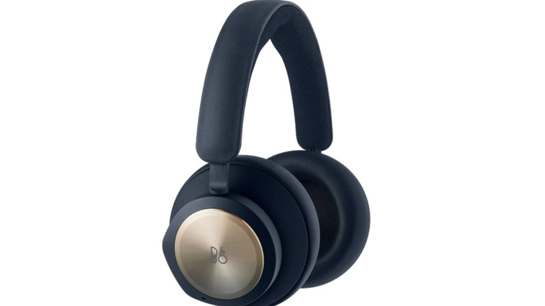 Navy Brass headset