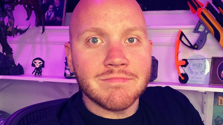 TimTheTatman Stubble Smile Close Up