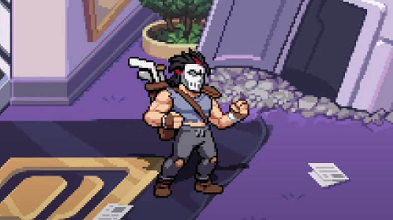 Casey Jones in TMNT Shredder's Revenge