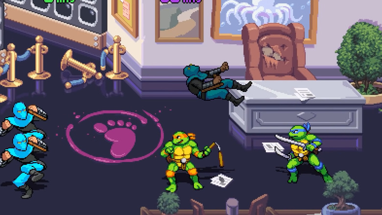 TMNT Shredder's Revenge gameplay