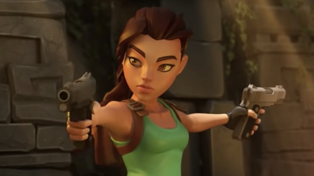 Lara Croft in Tomb Raider Reloaded