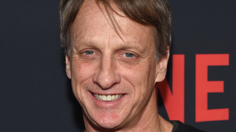 Tony Hawk at premiere