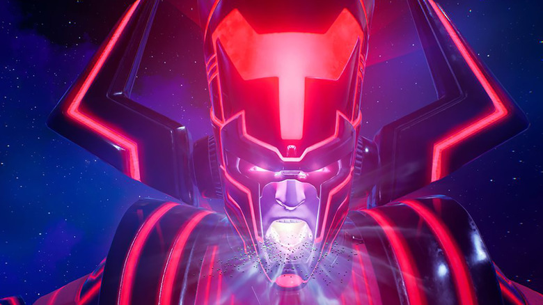 Galactus appears in Fortnite's Season 4 final showdown.