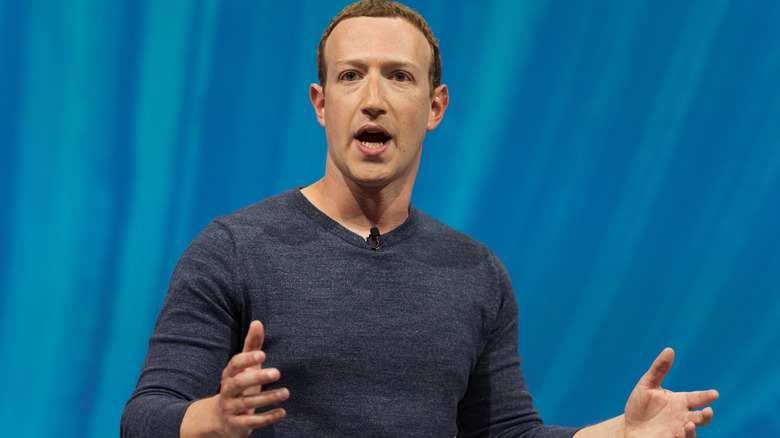 Mark Zuckerberg apparently screaming