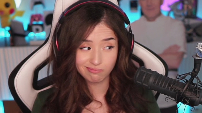 Pokimane's face