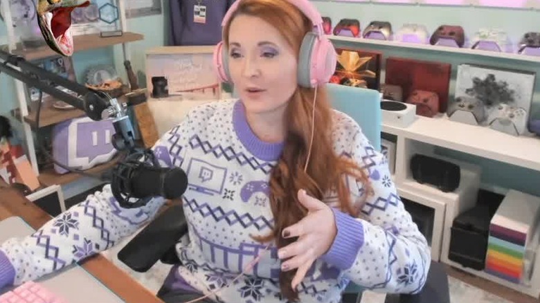 Erin Wayne at the Twitch Town Hall stream