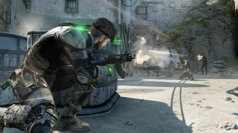 Splinter Cell mission shooting